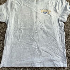 Roxy Girls Light Blue T-Shirt, Graphic Tee